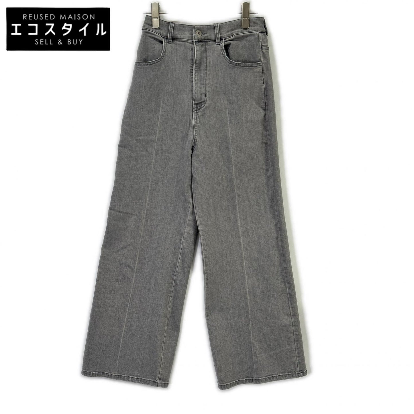 three dots スリードッツ DN6006Y グレー Center marked baggy パンツ ボトムス