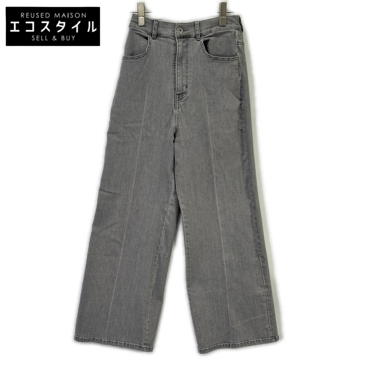 three dots スリードッツ DN6006Y グレー Center marked baggy パンツ ボトムス