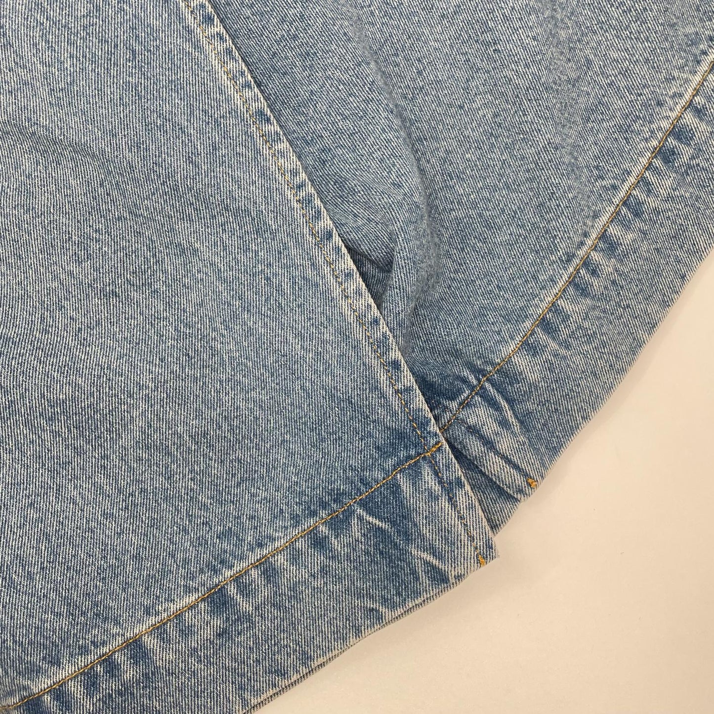 VICTORIABECKHAM ヴィクトリアベッカム 1125DSK006000A ブルー 25SS サイドジップ デニムスカート スカート