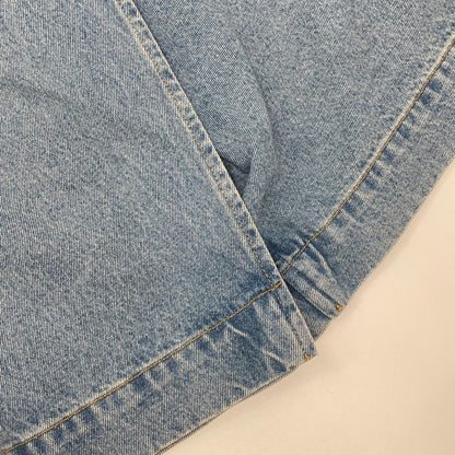 VICTORIABECKHAM ヴィクトリアベッカム 1125DSK006000A ブルー 25SS サイドジップ デニムスカート スカート