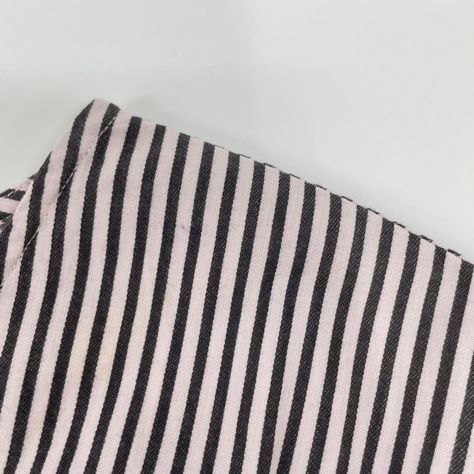 ne quittez pas ヌキテパ 010451GF1 ピンク Cotton Poplin Wave Tuck Dress ワンピース