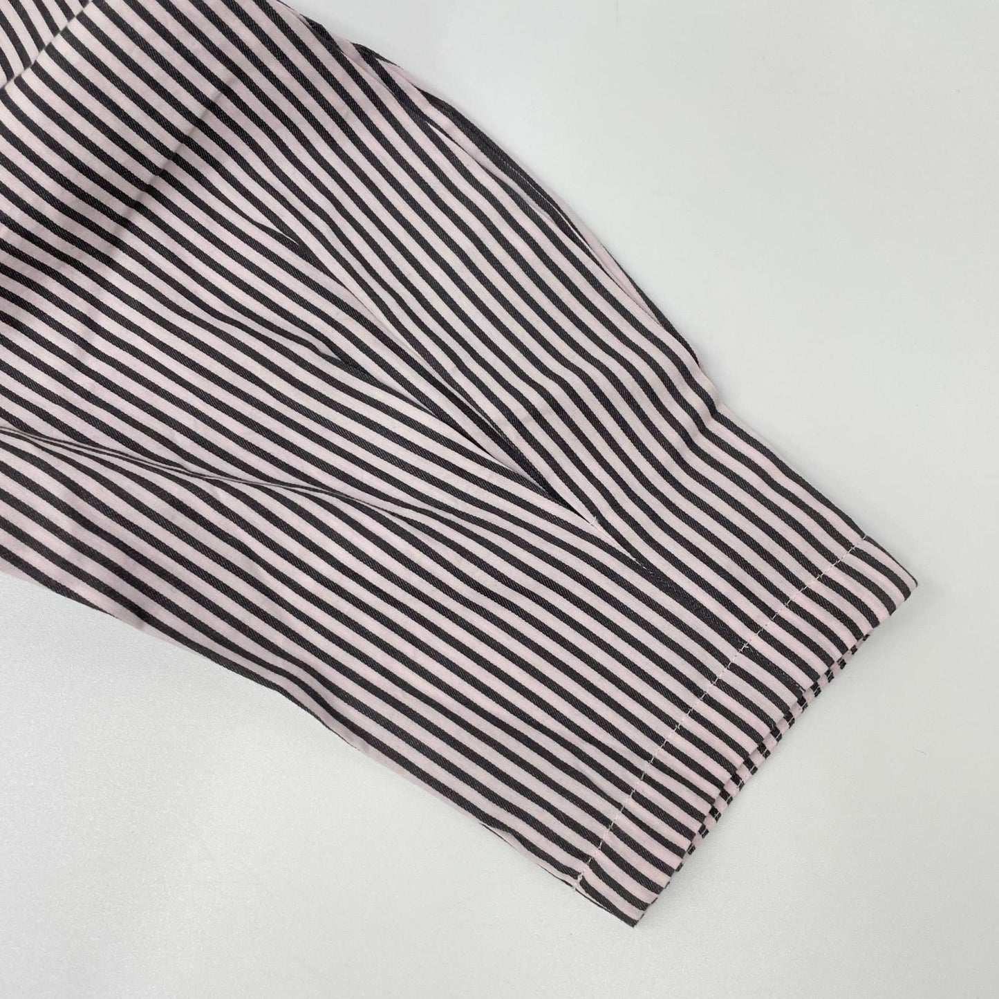 ne quittez pas ヌキテパ 010451GF1 ピンク Cotton Poplin Wave Tuck Dress ワンピース