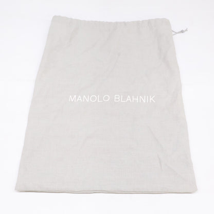 MANOLO BLAHNIK マノロブラニク PATOPIA パトピア パイソン スリングバック サンダル シューズ