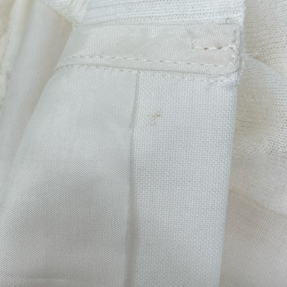 sacai サカイ 26SS 26-08437 ホワイト WoolSuitingxCotton Knit Pullover カットソー トップス