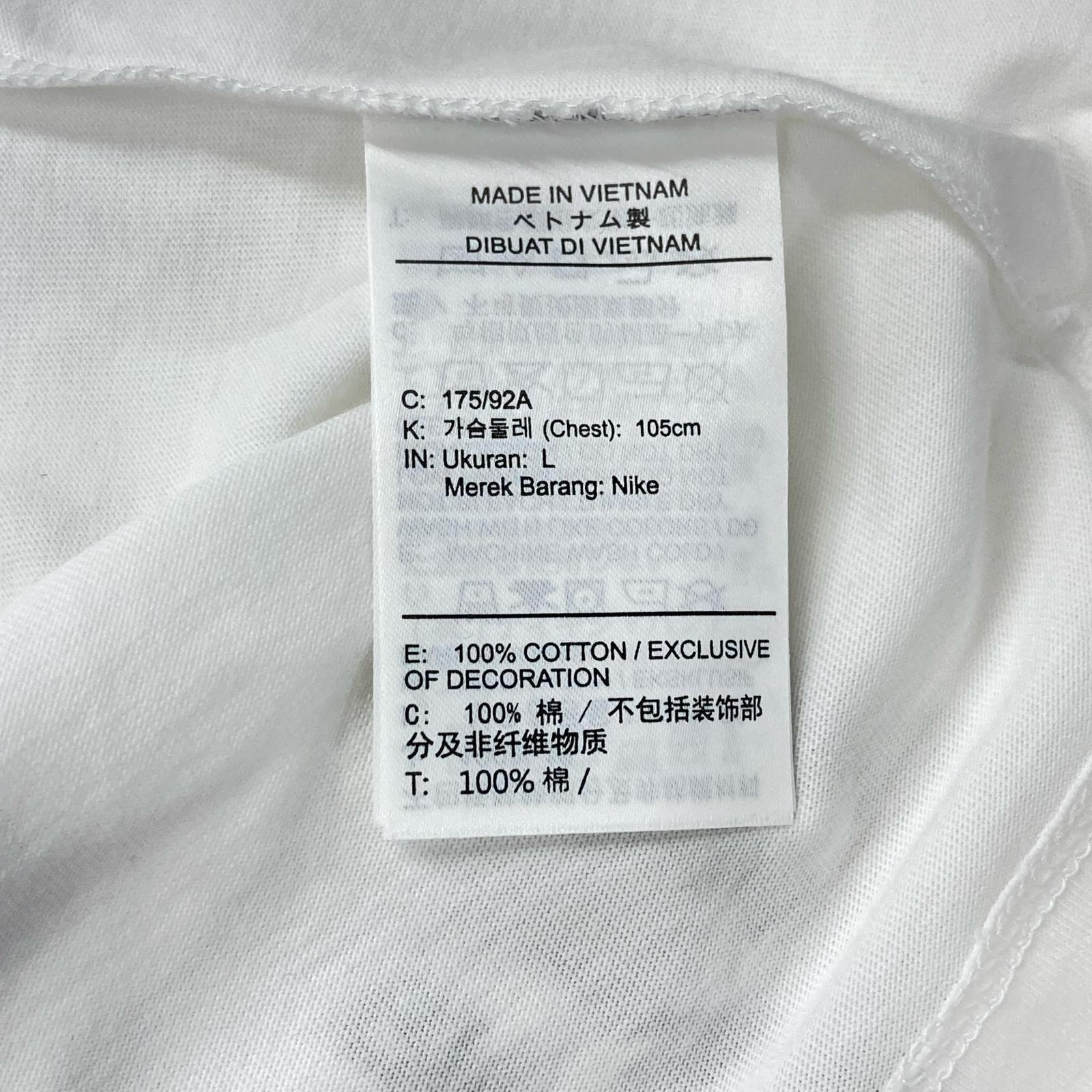 NIKE ナイキ ×BTS ホワイト 2026-2027ワールドツアー Tシャツ トップス