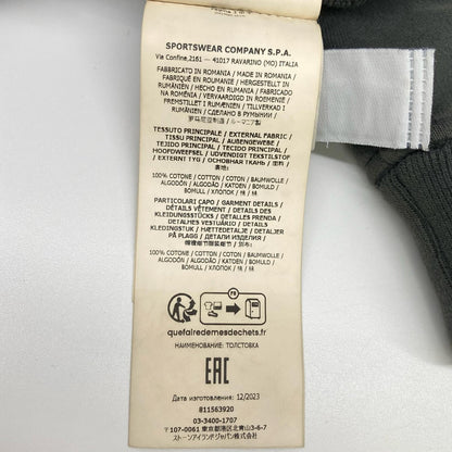 STONE ISLAND ストーンアイランド 811563920 グレー ワッペン 裏起毛 スウェット トレーナー トップス
