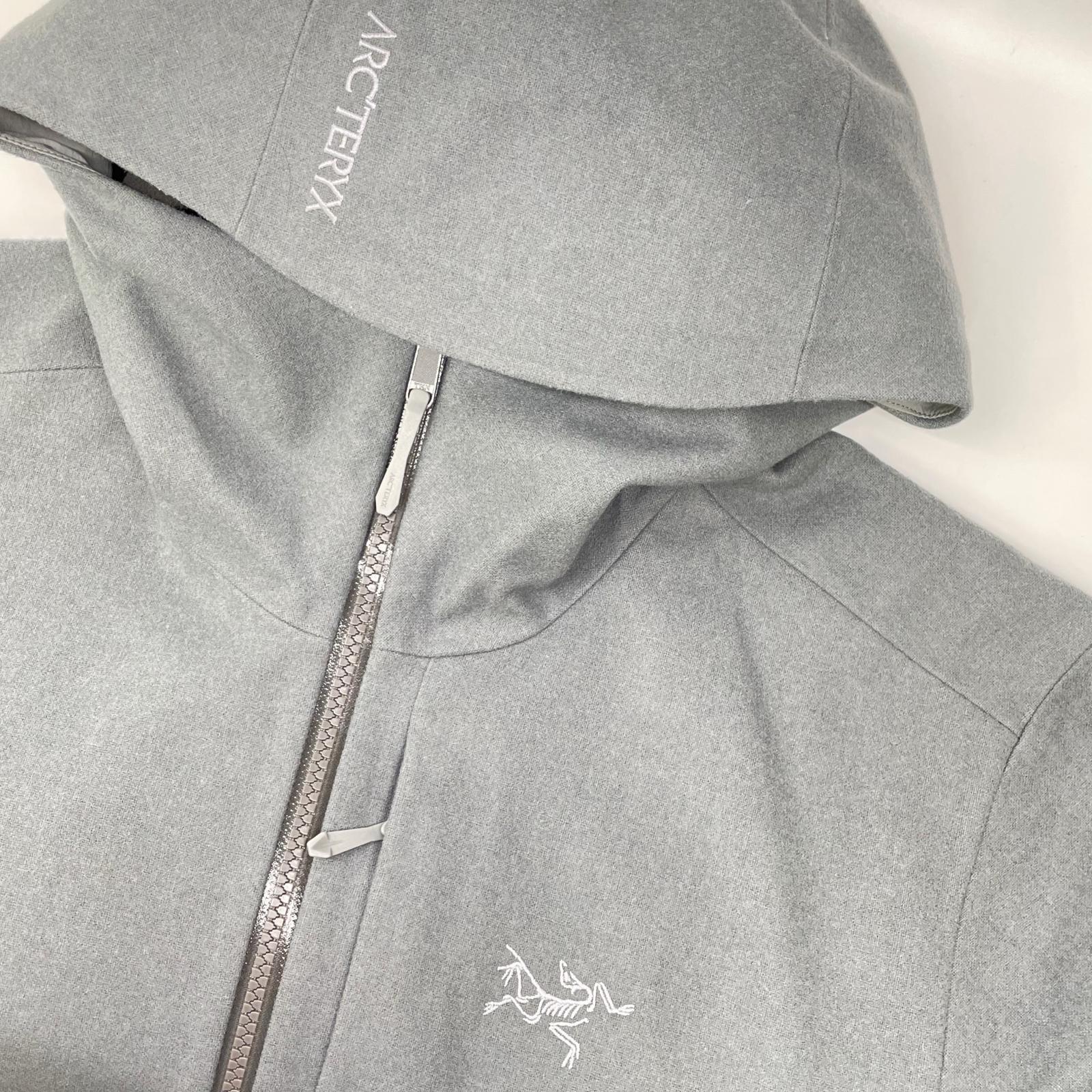 ARC'TERYX アークテリクス 25年 X000010587 グレー Sawyer Wool Hoody パーカー ジャケット