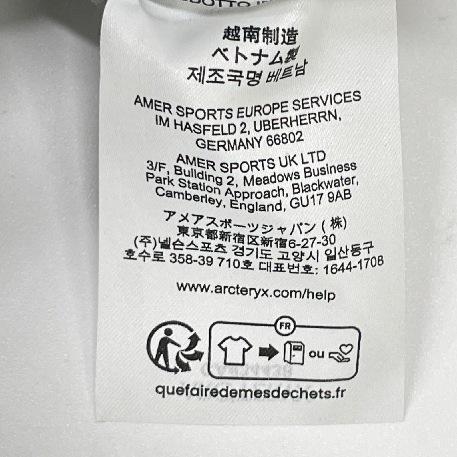 ARC'TERYX アークテリクス 25年 X000010587 グレー Sawyer Wool Hoody パーカー ジャケット