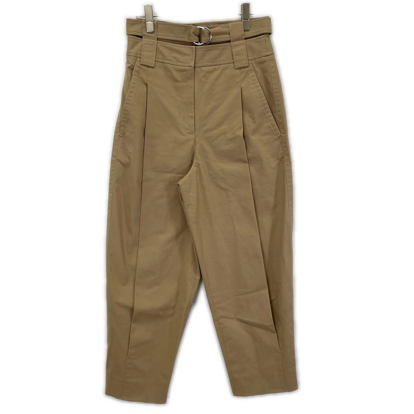 tibi ティビ 430-0230006 ベージュ ベルテッド パンツ ボトムス