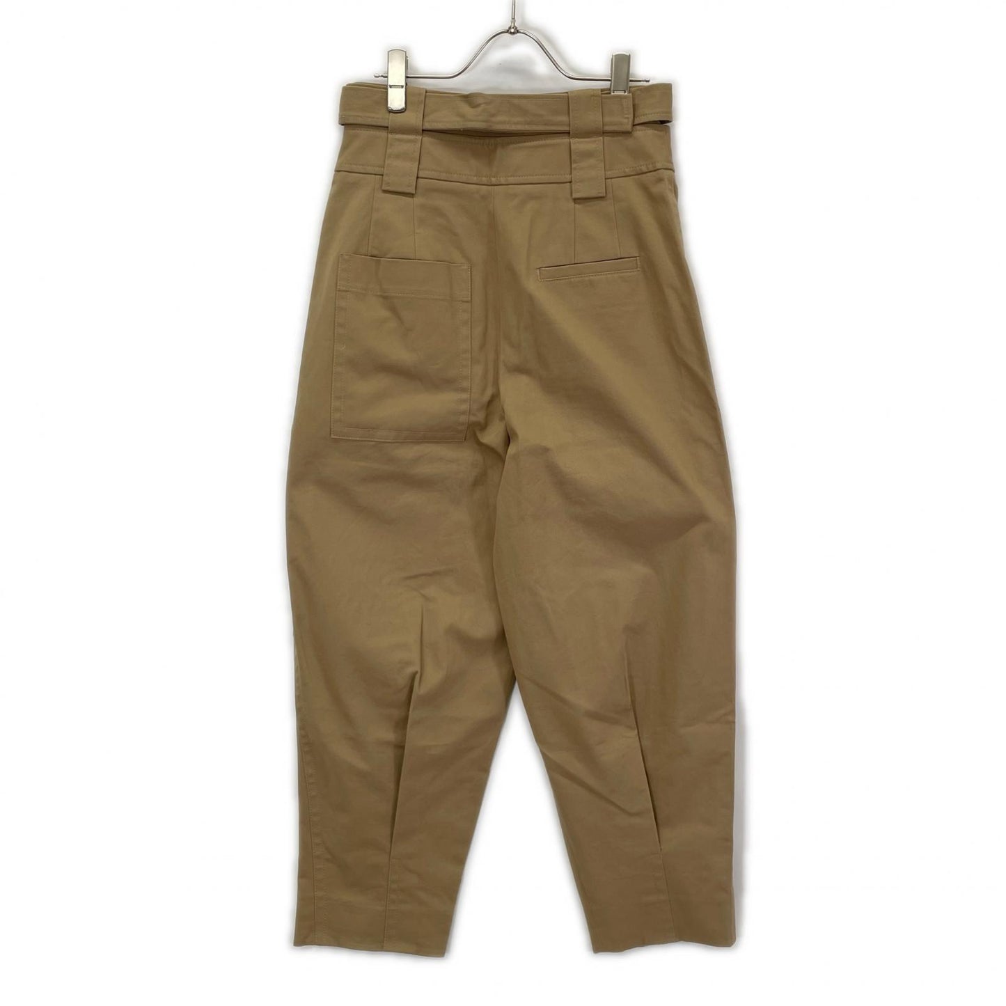 tibi ティビ 430-0230006 ベージュ ベルテッド パンツ ボトムス