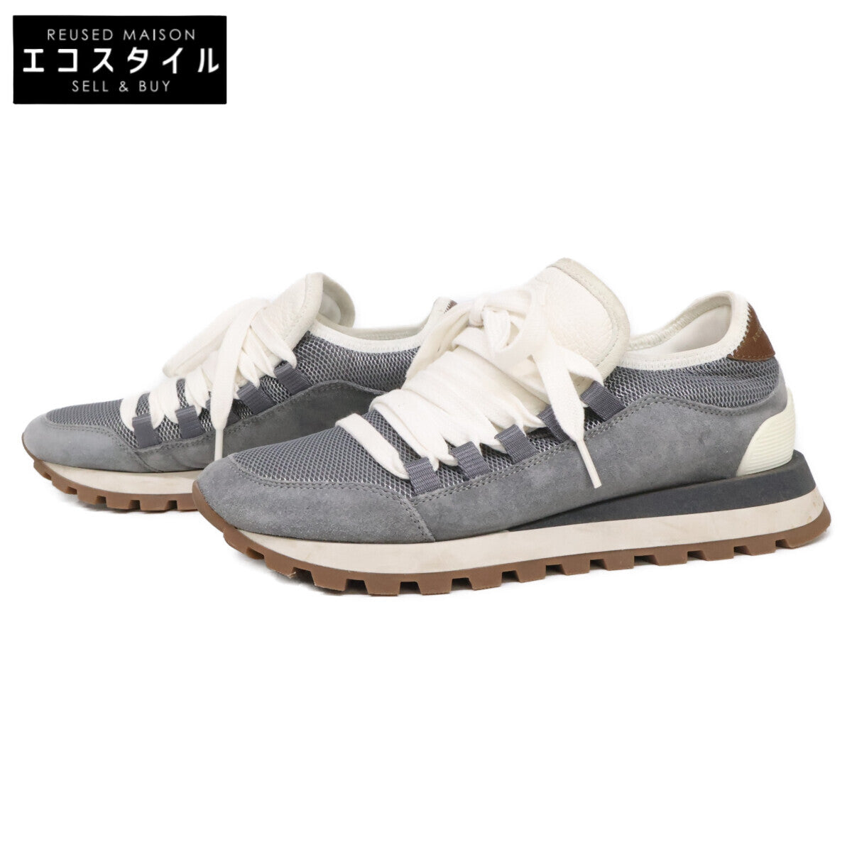 BRUNELLO CUCINELLI ブルネロクチネリ スエード スニーカー シューズ
