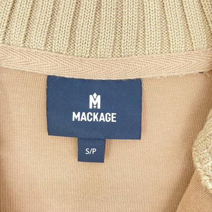Mackage マッカージュ 11752701-5A ベージュ×カモフラ ハーフZIP トップス トップス