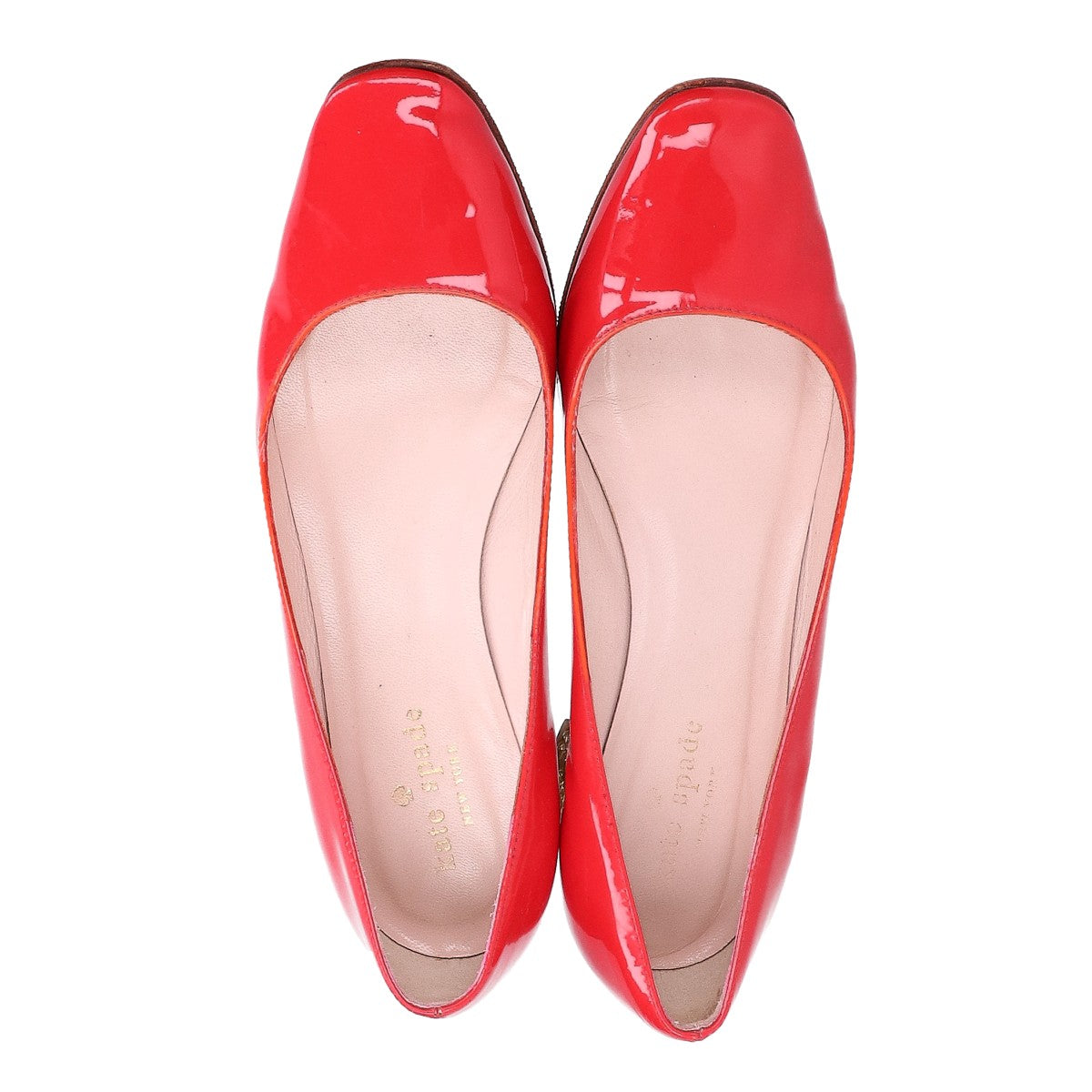 Kate spade ケイトスペード パテント チャンキーヒール パンプス シューズ
