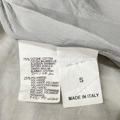 BRUNELLO CUCINELLI ブルネロクチネリ 18年 グレー 33TS001 モニーレ フリルスリーブ ワンピース ワンピース