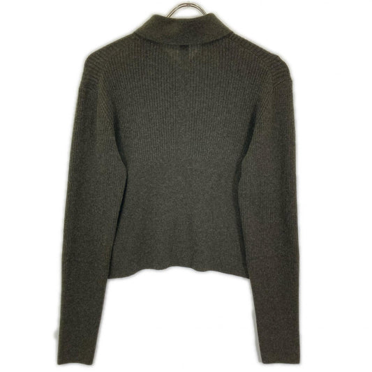 CFCL シーエフシーエル CF008KE176 グリーン カシミヤシルク CROPPED SHIRT CARIGAN トップス