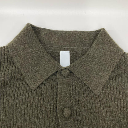 CFCL シーエフシーエル CF008KE176 グリーン カシミヤシルク CROPPED SHIRT CARIGAN トップス