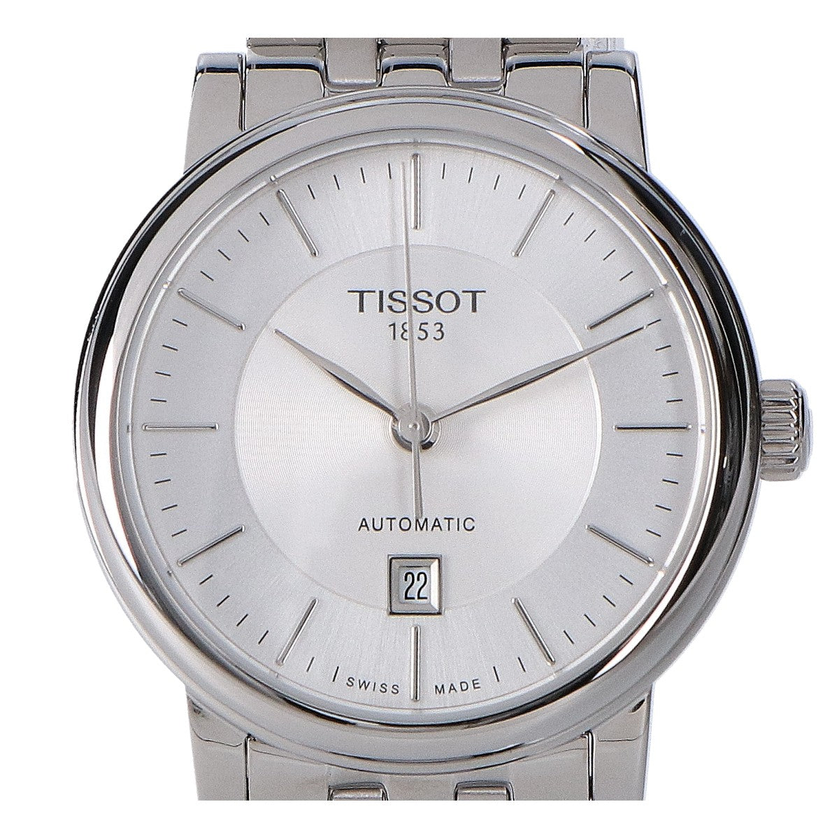 TISSOT ティソ 【新品未使用】T1222071103100 Tissot T クラシック カーソン 自動巻き 腕時計