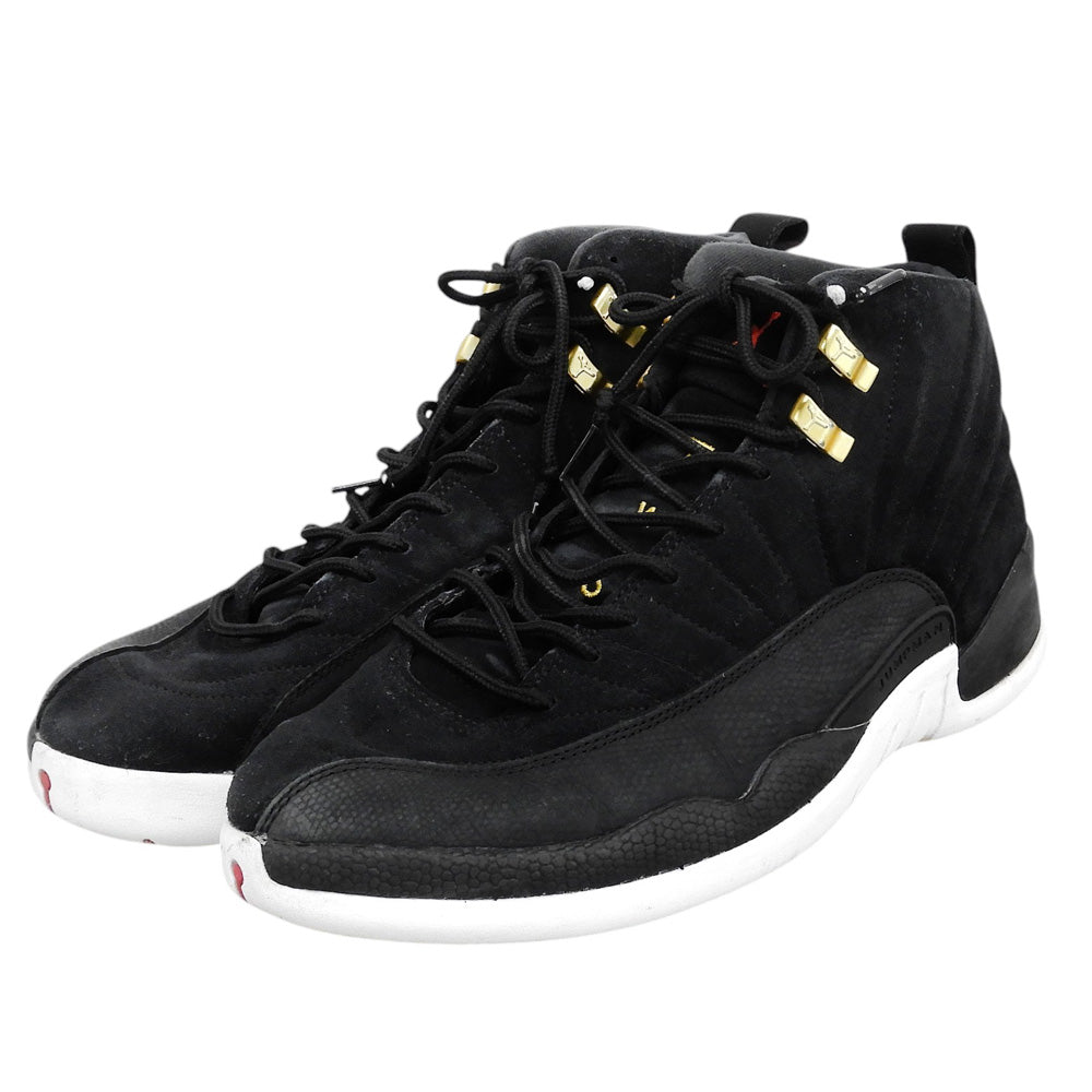 NIKE ナイキ Air Jordan 12 Reverse Taxi スニーカー シューズ メンズ ブラック 29cm 130690-017 シューズ