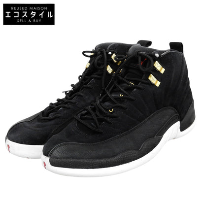 NIKE ナイキ Air Jordan 12 Reverse Taxi スニーカー シューズ メンズ ブラック 29cm 130690-017 シューズ