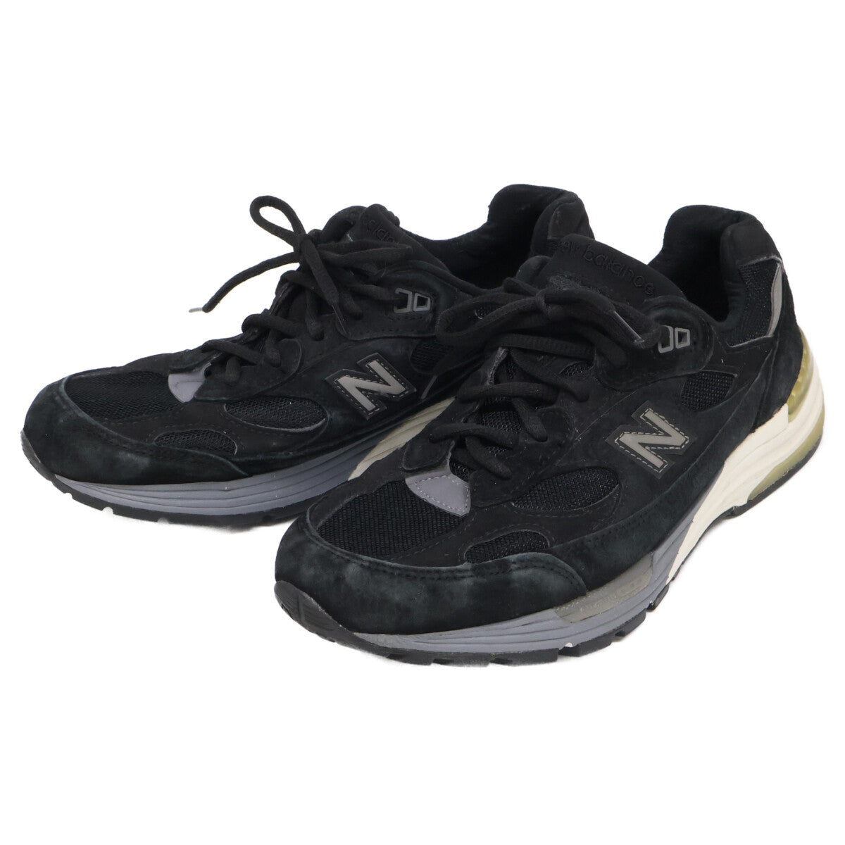 NEW BALANCE ニューバランス M992BL 992 スエード ローカットスニーカー シューズ