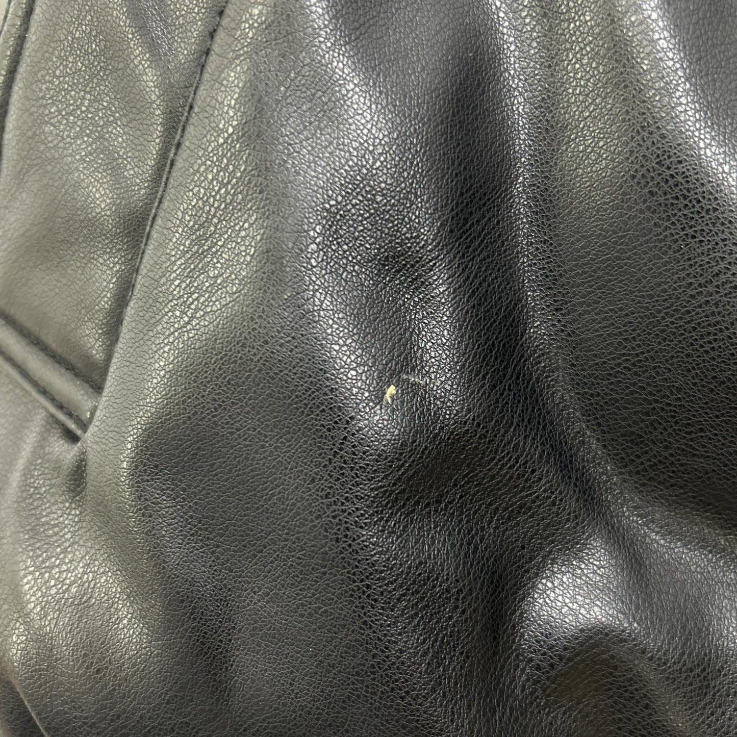 PRjk764 ブラック レザー カラージャケット ジャケット