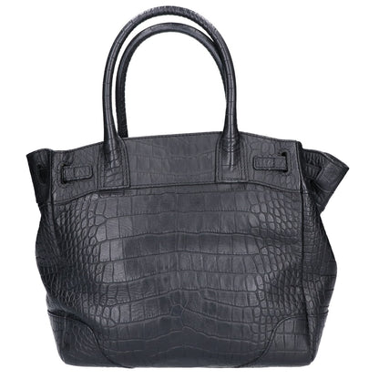 A.D.M.J. Accessoires De Mademoiselle ADMJ クロコ型押しレザー トートバッグ