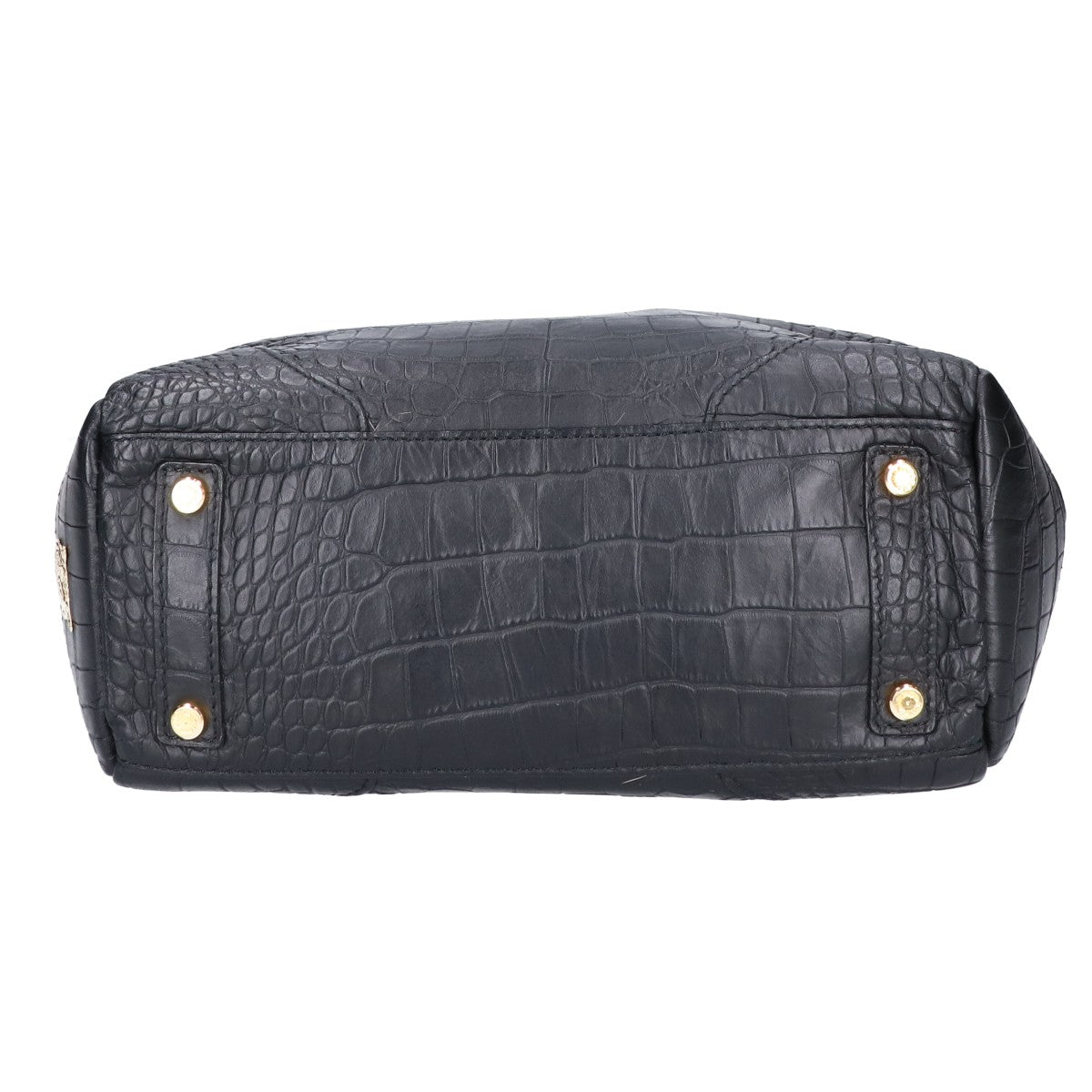 A.D.M.J. Accessoires De Mademoiselle ADMJ クロコ型押しレザー トートバッグ