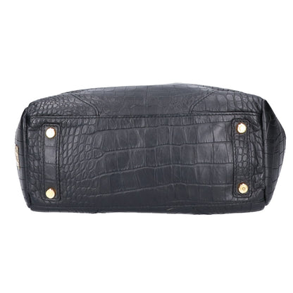 A.D.M.J. Accessoires De Mademoiselle ADMJ クロコ型押しレザー トートバッグ