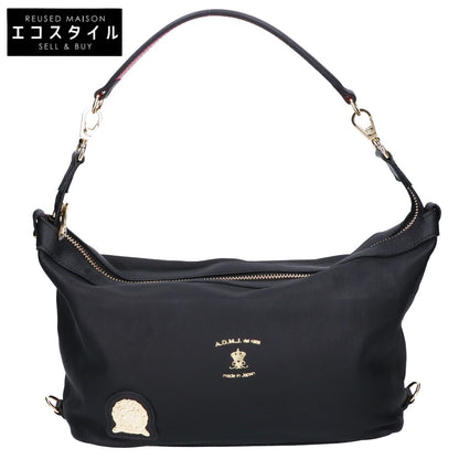 A.D.M.J. Accessoires De Mademoiselle ADMJ 【新品同様】ソフトレザー 2WAY ショルダーバッグ