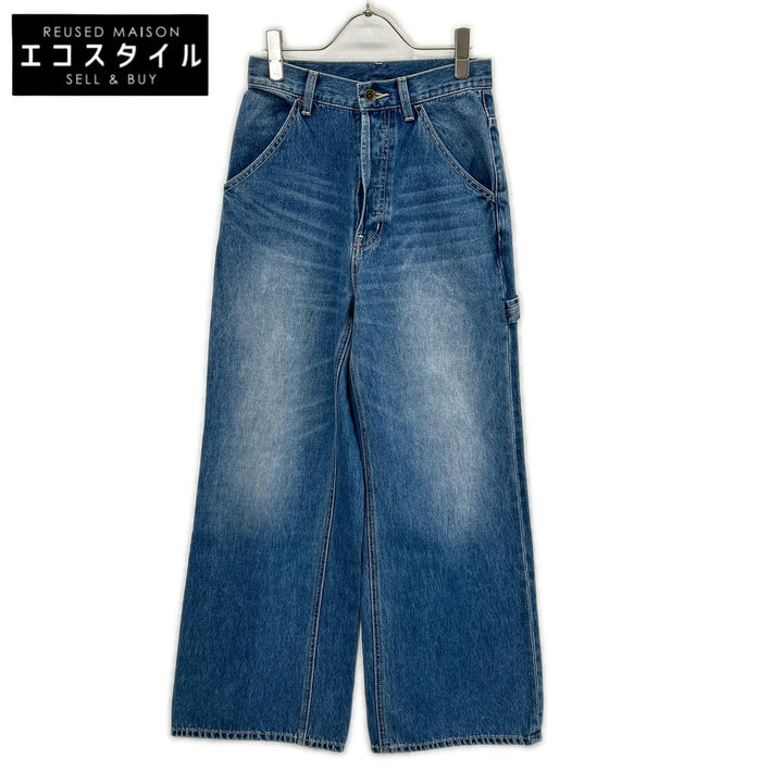 SEA ROOM LYNN シールームリン 121545278 ライトブルー ペインターbaggy denimパンツ SRN05 ボトムス