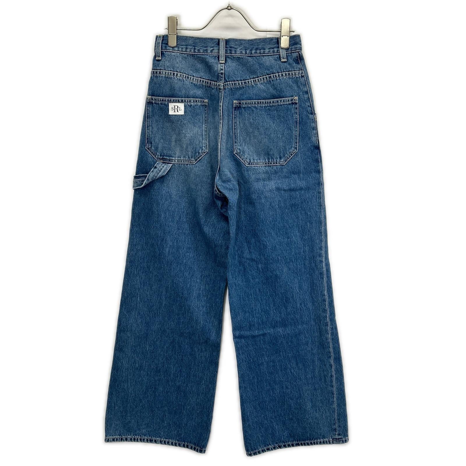 SEA ROOM LYNN シールームリン 121545278 ライトブルー ペインターbaggy denimパンツ SRN05 ボトムス