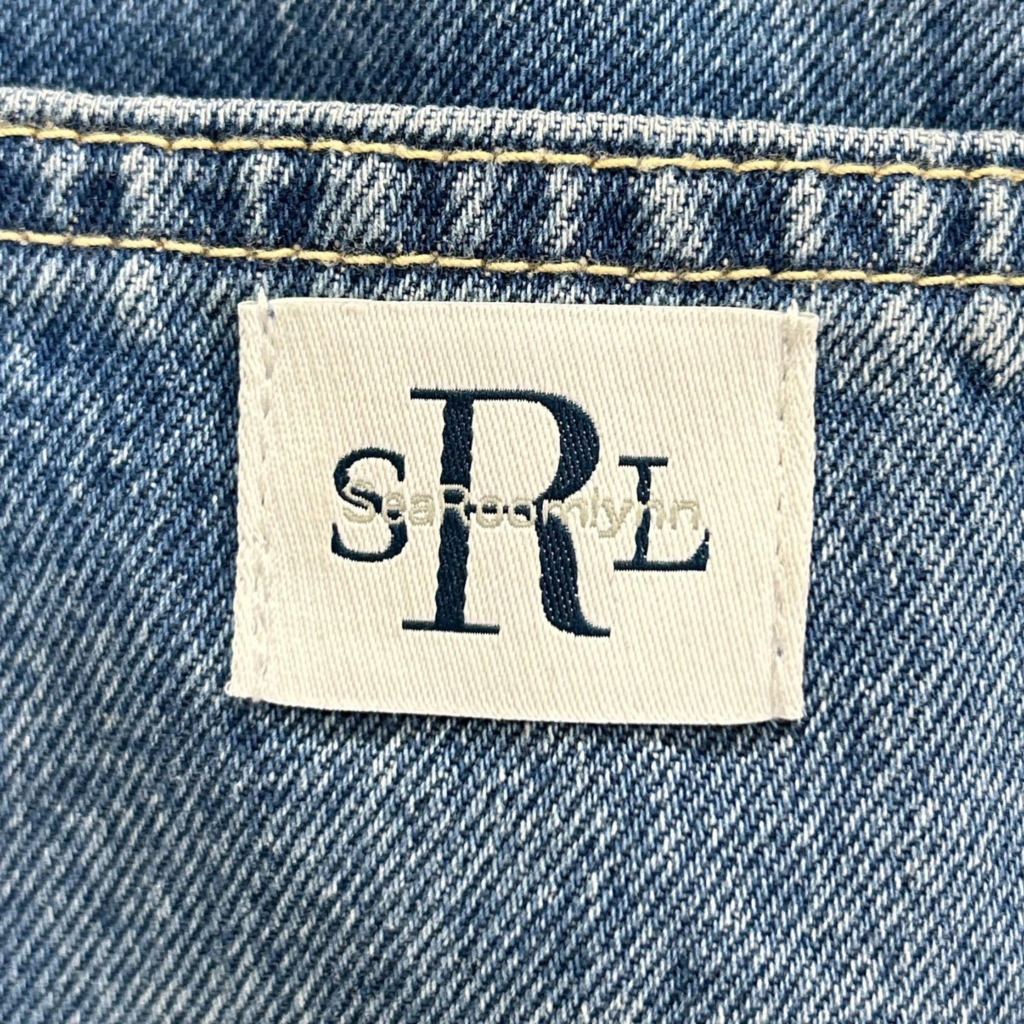 SEA ROOM LYNN シールームリン 121545278 ライトブルー ペインターbaggy denimパンツ SRN05 ボトムス