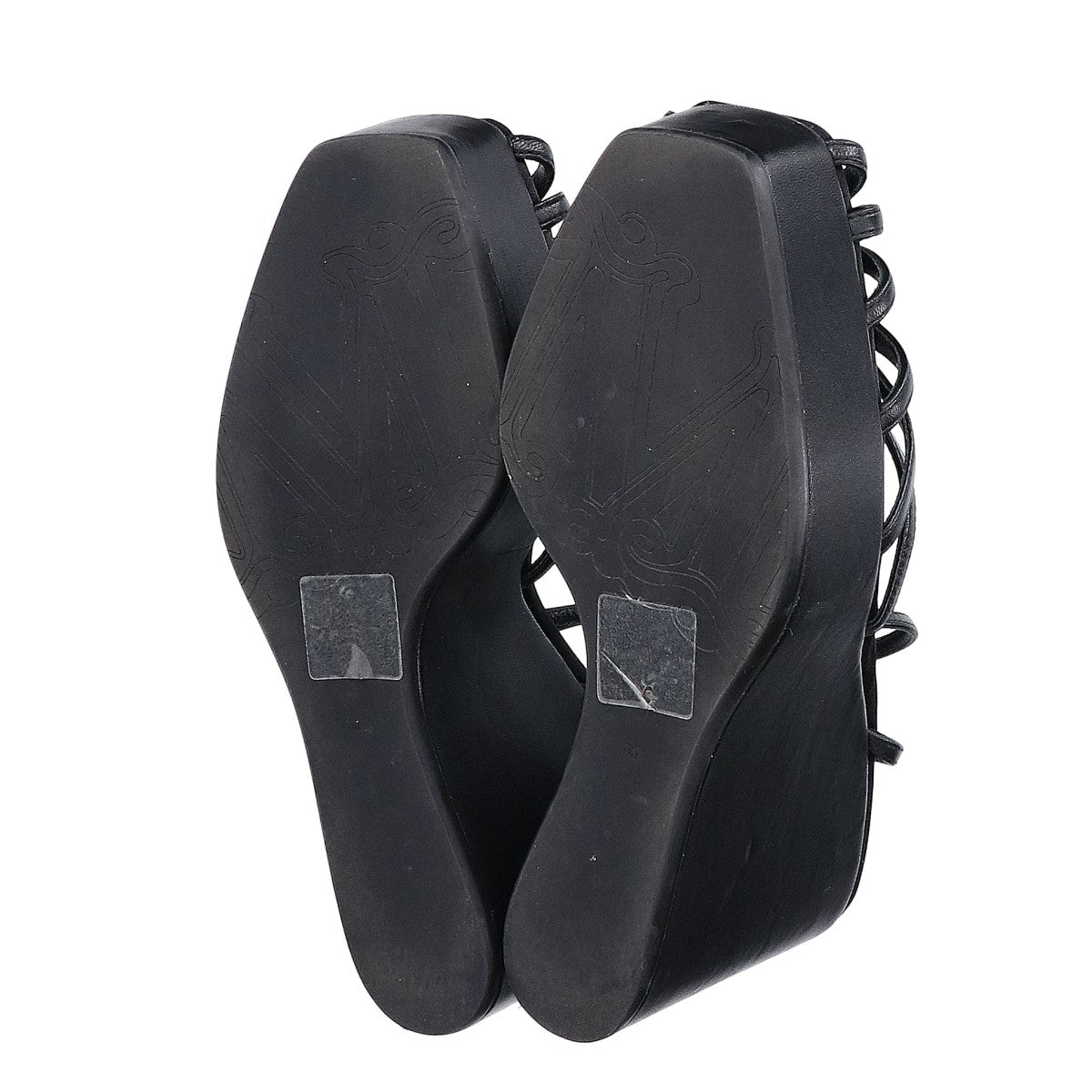 Max Mara ankle-strap wedge sandals