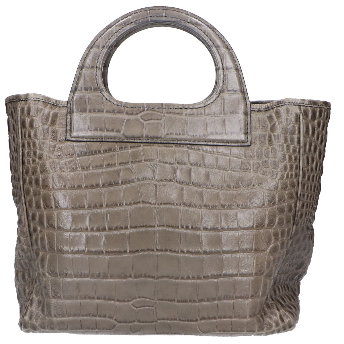 Max Mara マックスマーラ 14-51-63593 型押しレザー 2WAY トートバッグ