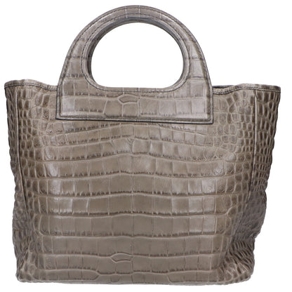 Max Mara マックスマーラ 14-51-63593 型押しレザー 2WAY トートバッグ