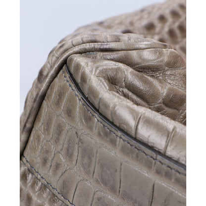 Max Mara マックスマーラ 14-51-63593 型押しレザー 2WAY トートバッグ