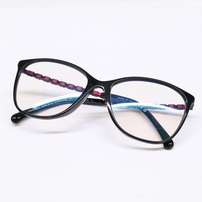 CHANEL シャネル 3408-S-A c.1711/SB ブルーライトカット スクエアシェイプ アイウェア 眼鏡