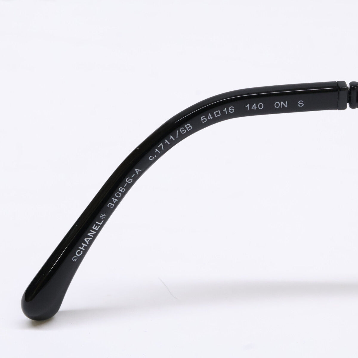 CHANEL シャネル 3408-S-A c.1711/SB ブルーライトカット スクエアシェイプ アイウェア 眼鏡