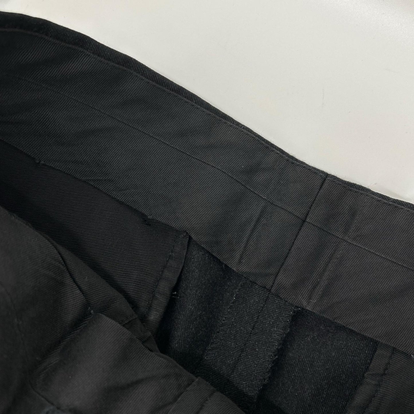 COMMEdesGARCONS HOMME コムデギャルソンオム 田中オム　HS-05021M 03AW ブラック ウール シングル 2Pパンツ スーツ スーツ セットアップ