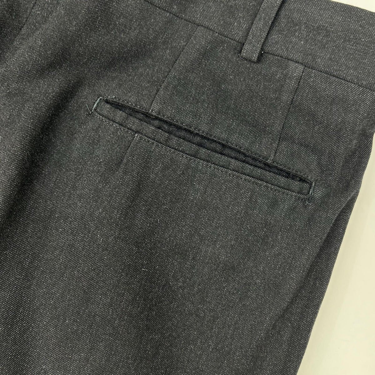 COMMEdesGARCONS HOMME コムデギャルソンオム 田中オム　HS-05021M 03AW ブラック ウール シングル 2Pパンツ スーツ スーツ セットアップ