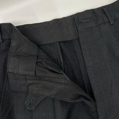 COMMEdesGARCONS HOMME コムデギャルソンオム 田中オム　HS-05021M 03AW ブラック ウール シングル 2Pパンツ スーツ スーツ セットアップ