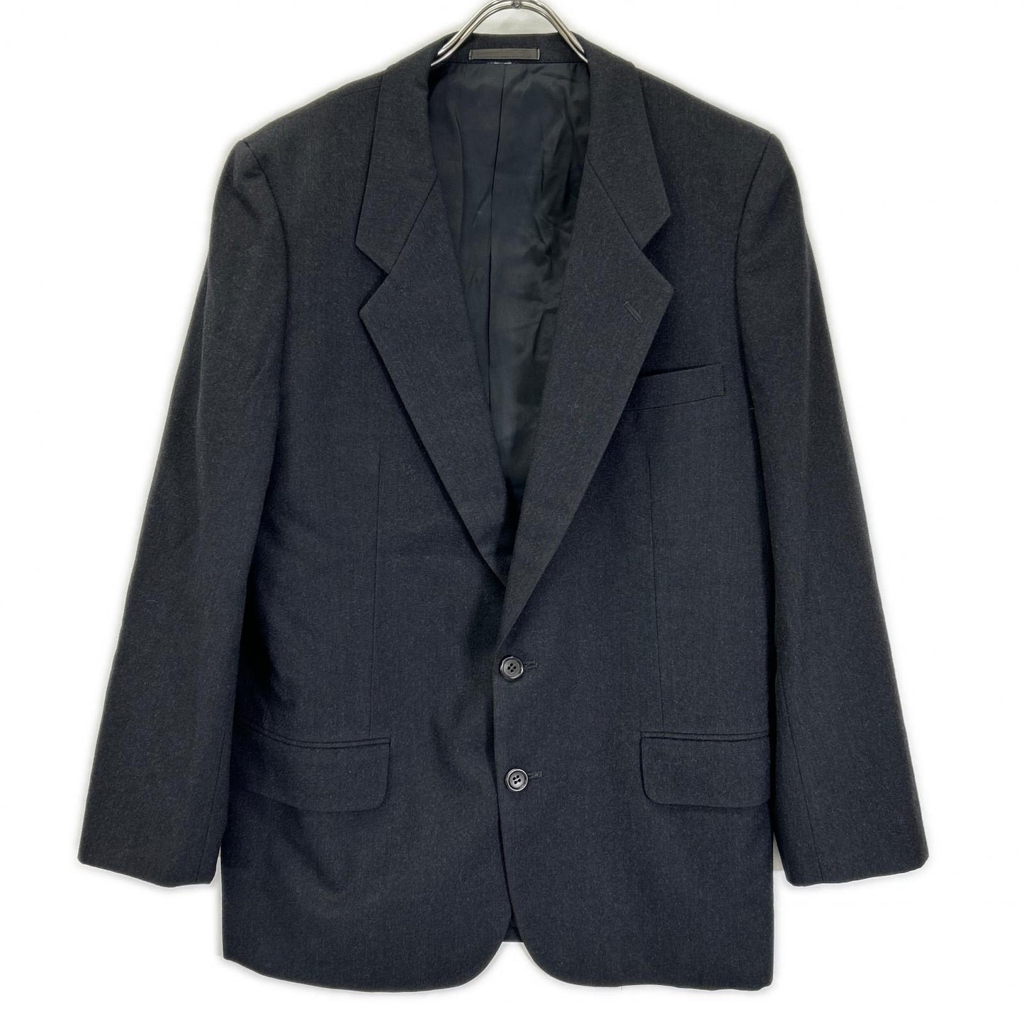 COMMEdesGARCONS HOMME コムデギャルソンオム 田中オム　HS-05021M 03AW ブラック ウール シングル 2Pパンツ スーツ スーツ セットアップ