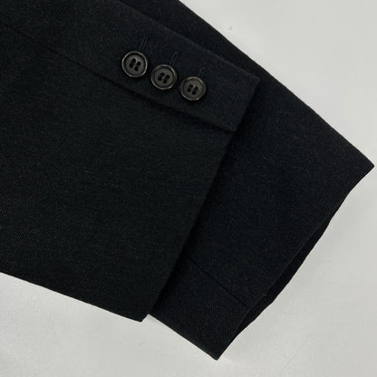 COMMEdesGARCONS HOMME コムデギャルソンオム 田中オム　HS-05021M 03AW ブラック ウール シングル 2Pパンツ スーツ スーツ セットアップ