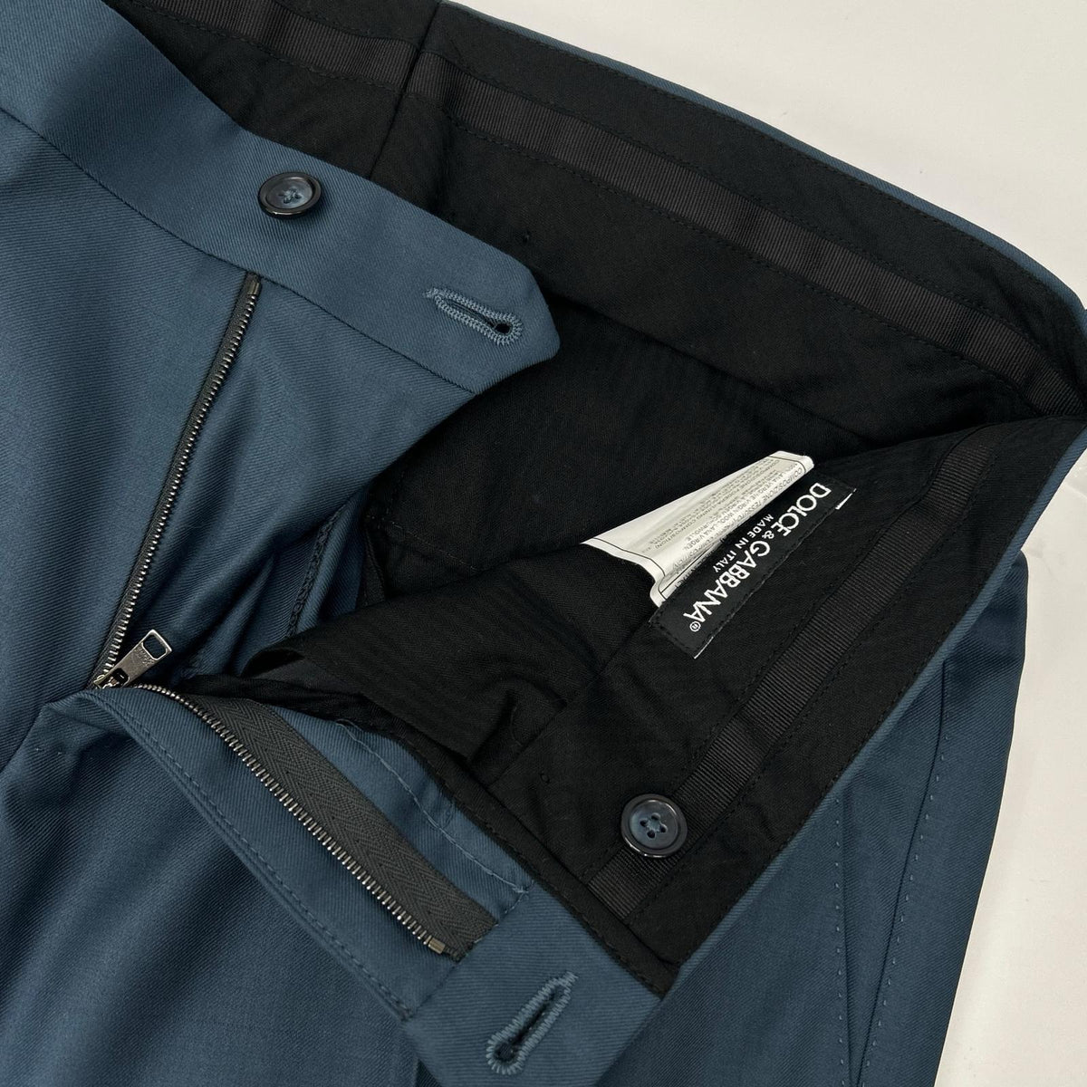 DOLCE&GABBANA ドルチェアンドガッバーナ G1XLMT ブルー MARTINI ウール 3P シングルスーツ スーツ セットアップ