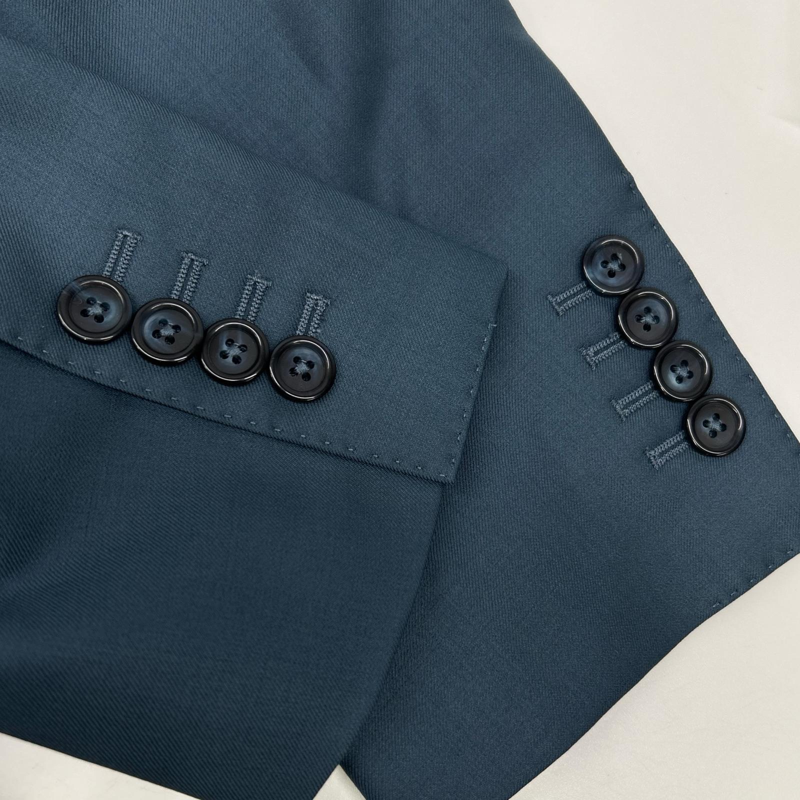 DOLCE&GABBANA ドルチェアンドガッバーナ G1XLMT ブルー MARTINI ウール 3P シングルスーツ スーツ セットアップ