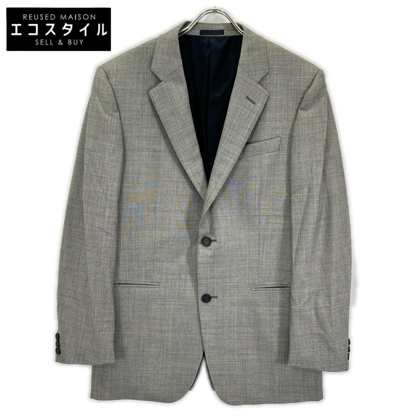PRADA プラダ UAA362 ACU1 2010 2199 10年 グレー ウール ジャケット ジャケット