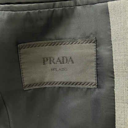 PRADA プラダ UAA362 ACU1 2010 2199 10年 グレー ウール ジャケット ジャケット