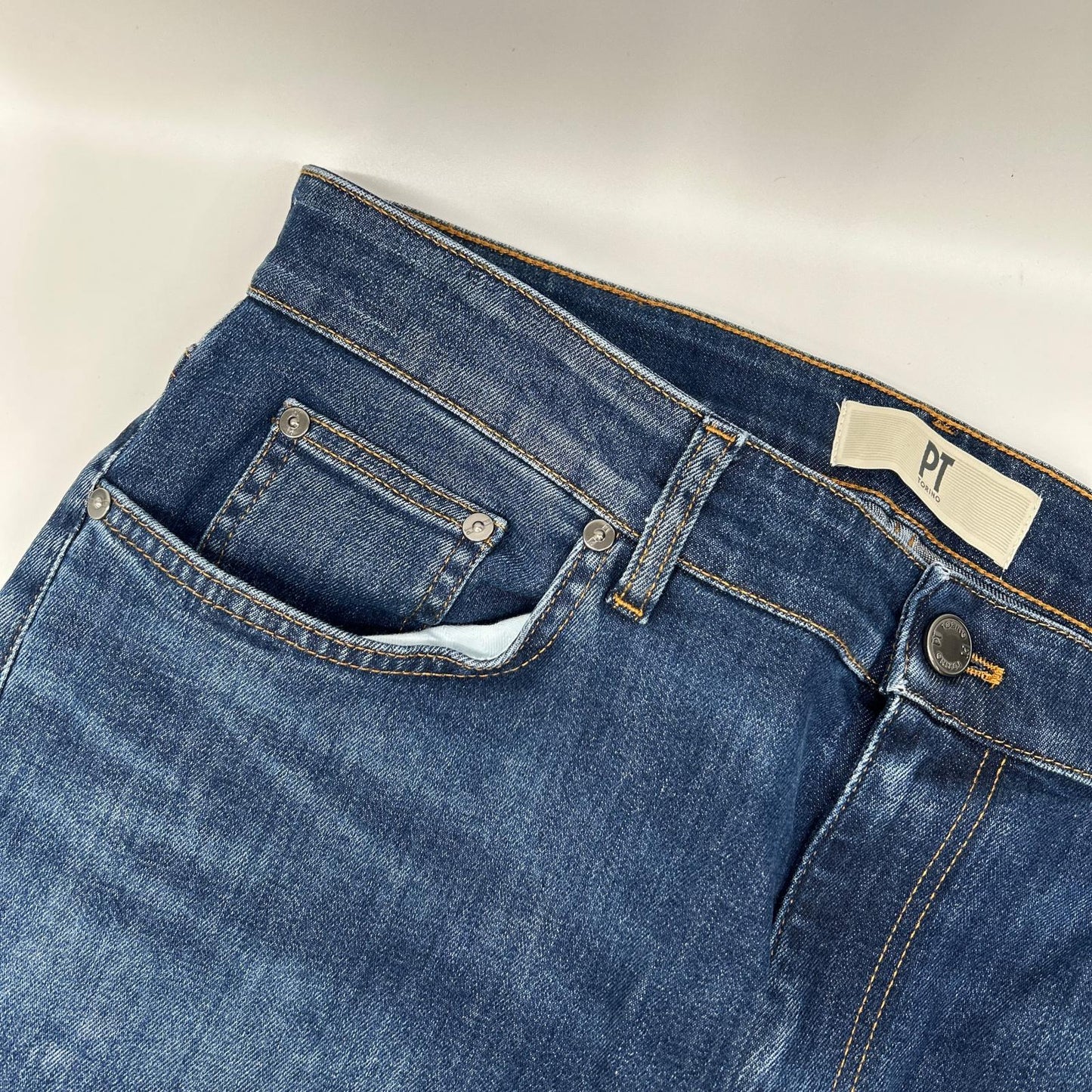 PT TORINO ピーティートリノ DP05Z0 IM5810 ウォッシュドブルー SWING スーパースリムフィット ボトムス