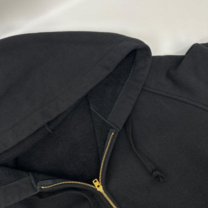 COMOLI コモリ 26SS D01-05001 ブラック コットン裏毛 ジップパーカ トップス