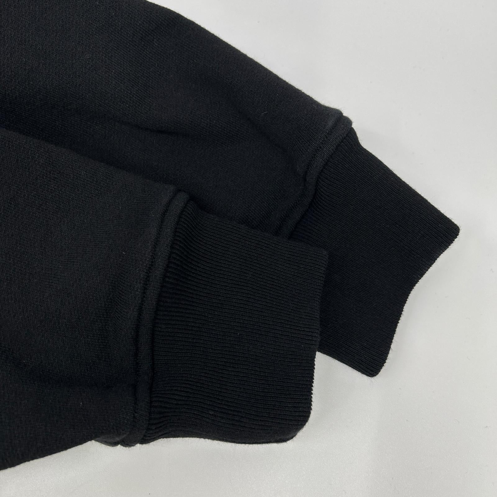 COMOLI コモリ 26SS D01-05001 ブラック コットン裏毛 ジップパーカ トップス